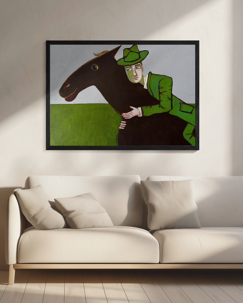 The horse lover | Canvas