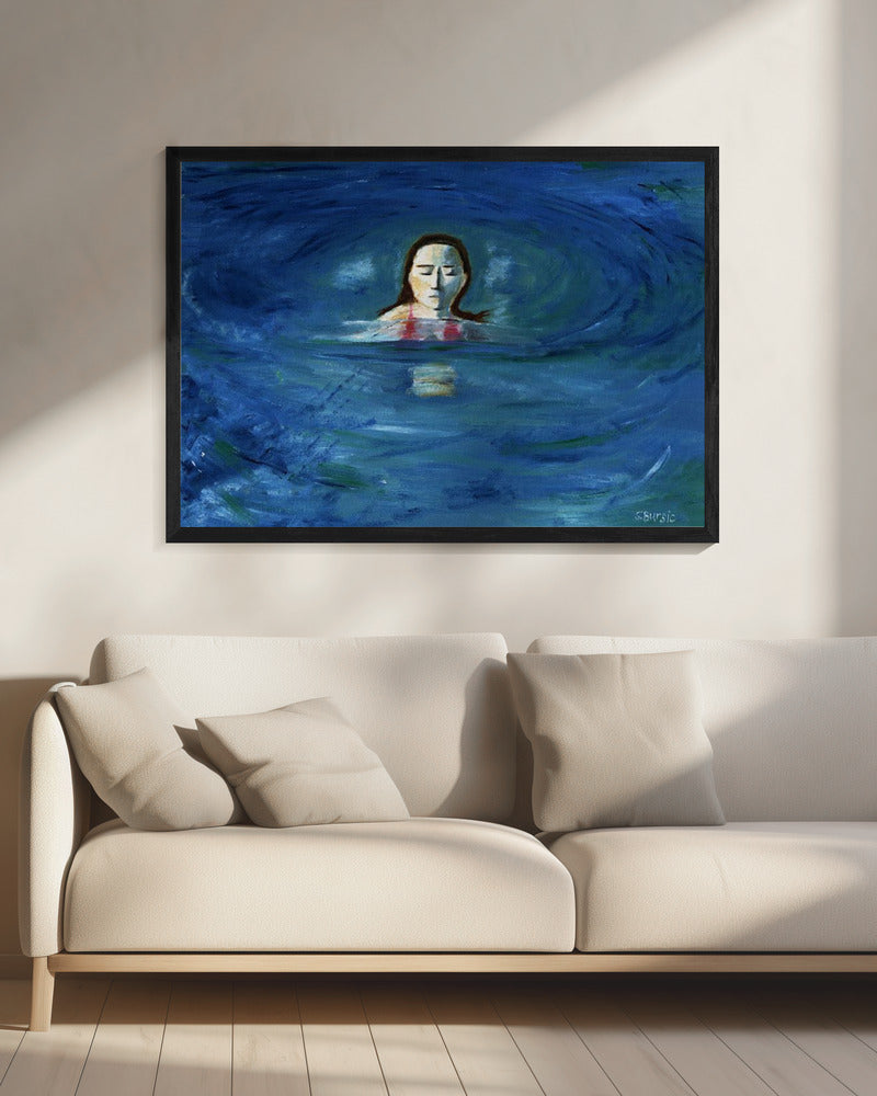 Ocean Swimmer | Canvas
