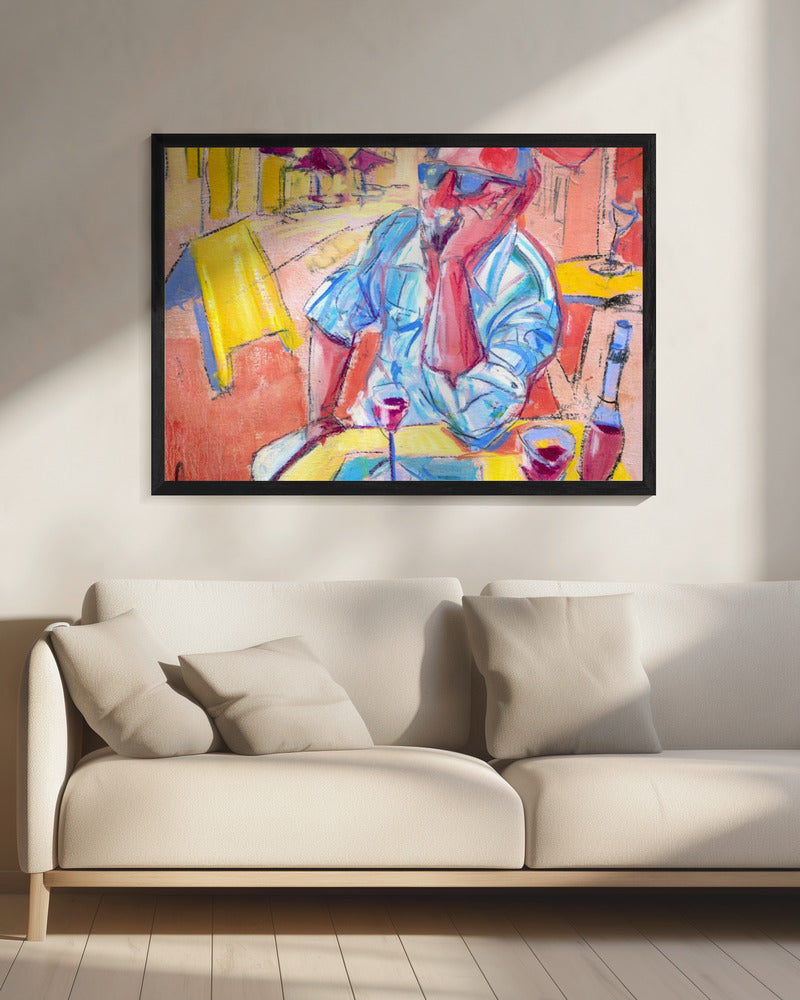 Bottle of Red | Canvas