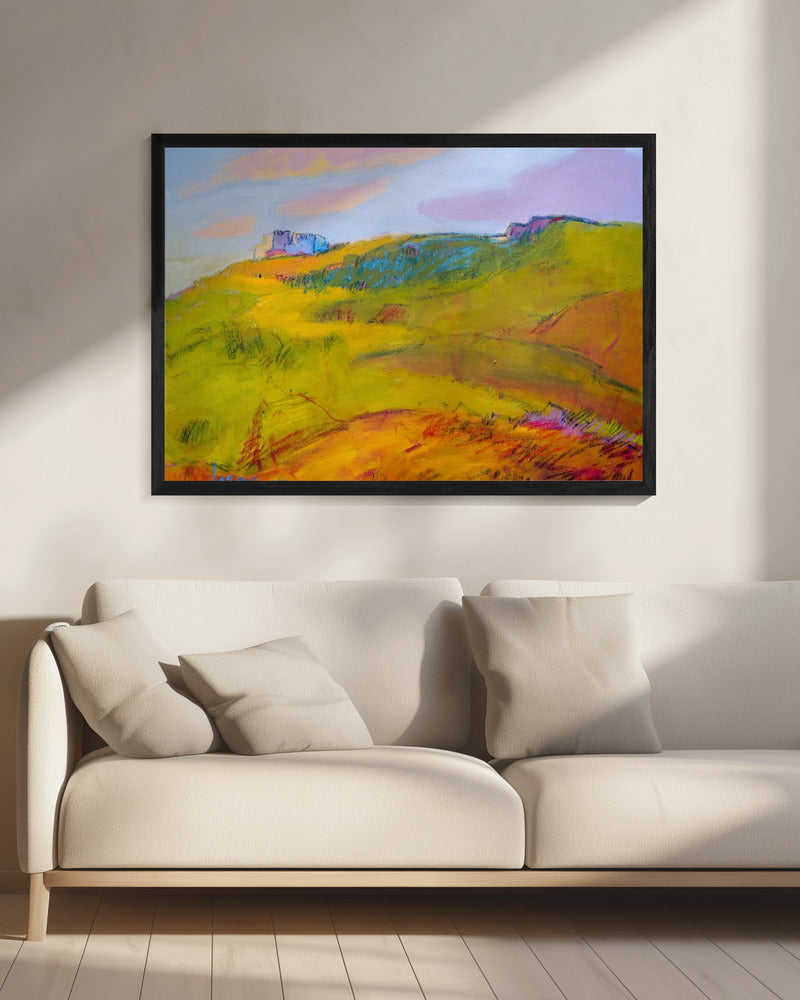 Vibrant Hillside Dream | Canvas