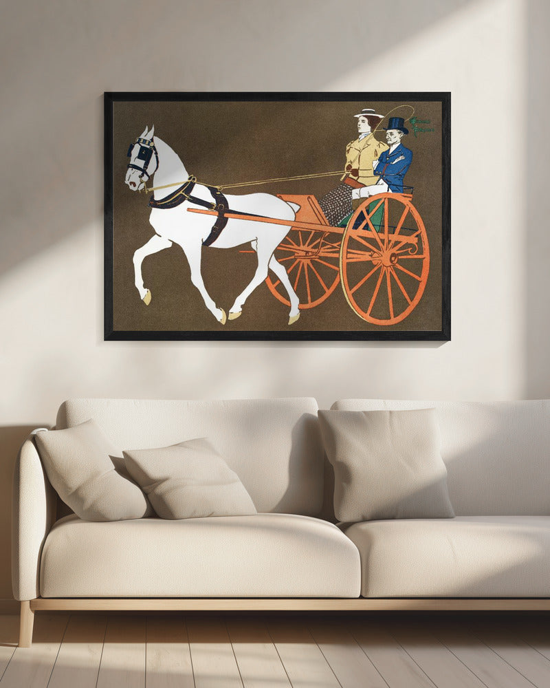 Women In Carriage (ca. 1890–1907) | Canvas