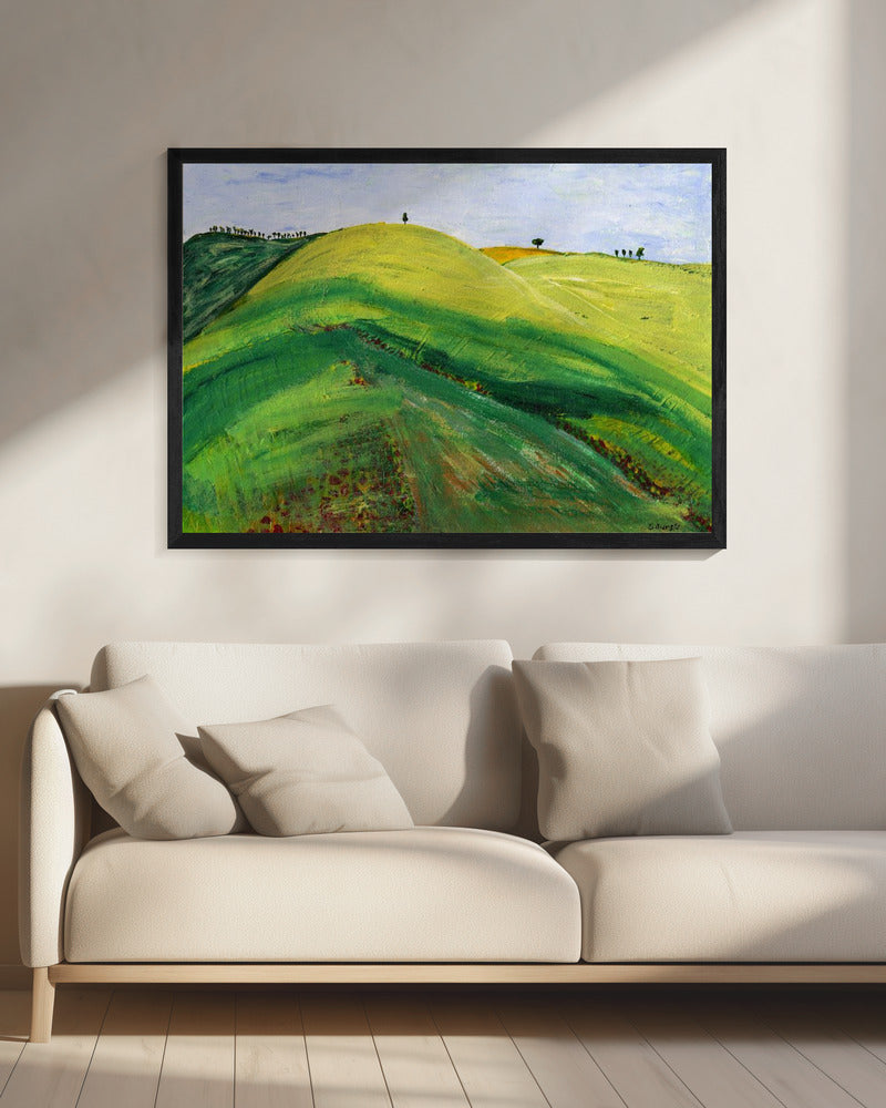 Green Hills | Canvas