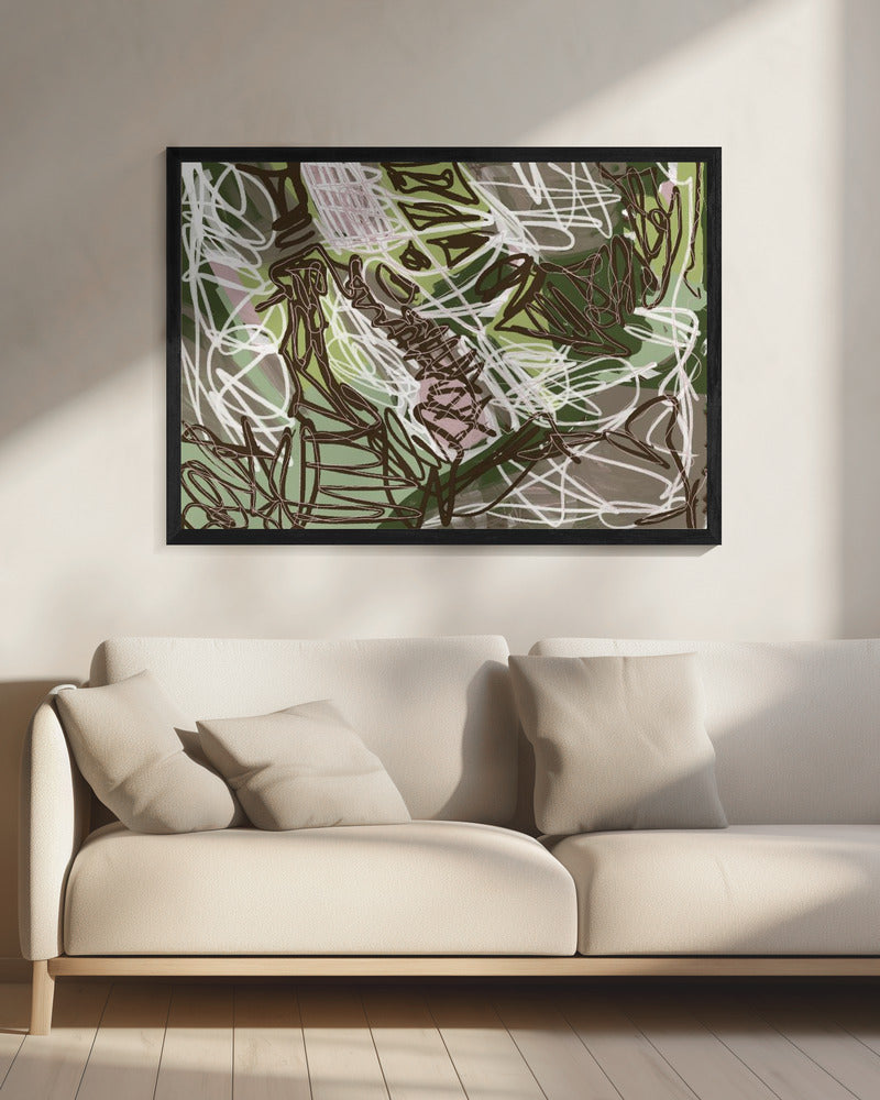 Scribble Abstract | Canvas