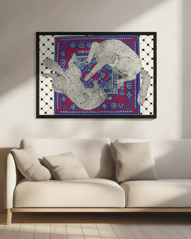 Sleeping Cats | Canvas