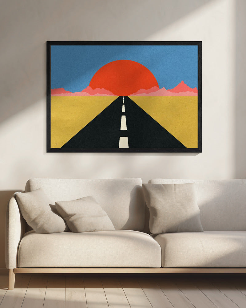 Road To Sun | Canvas