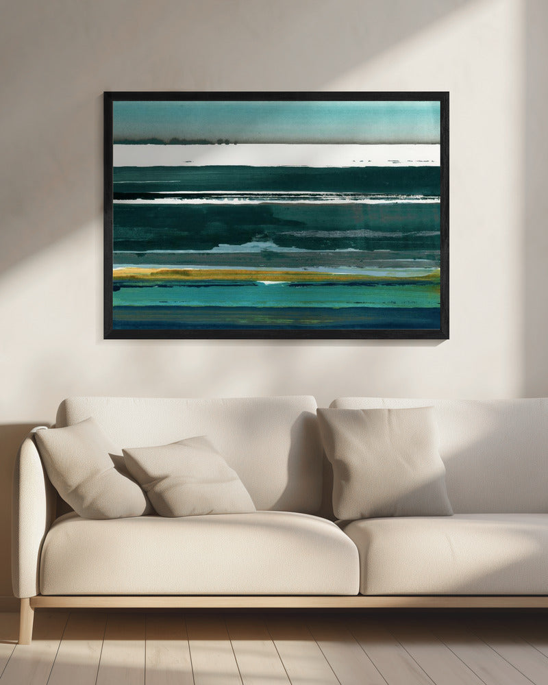 Mediterranean Sea Print 1 | Canvas