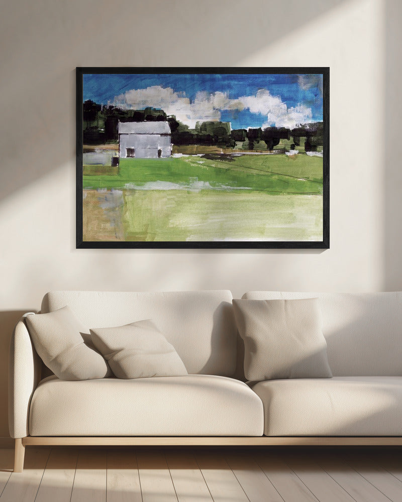 Barren Farm Barn Print No 2 | Canvas