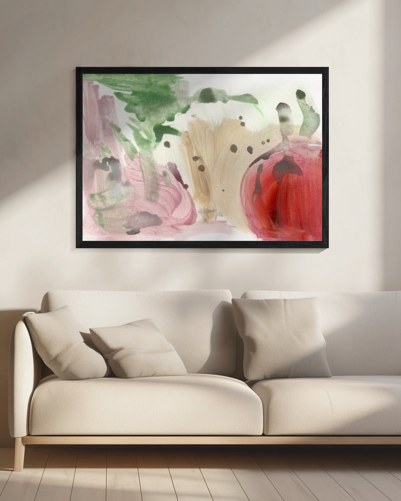 Aquarelle Organic Shapes 1 | Canvas