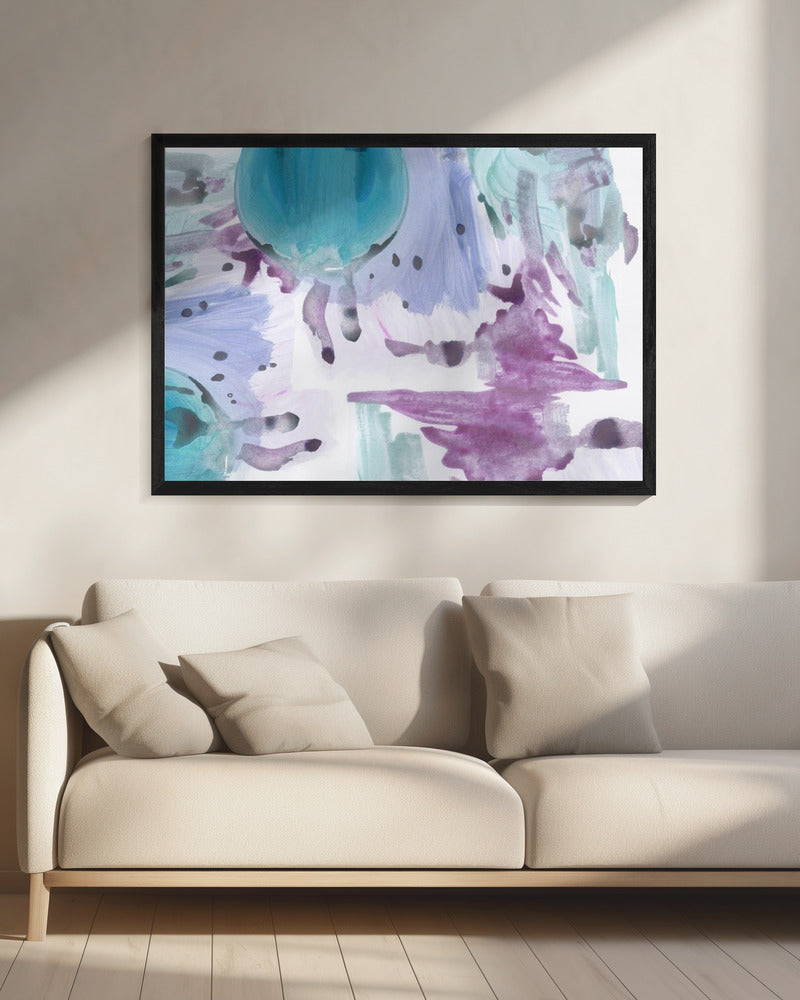 Aquarelle Organic Shapes 2 | Canvas