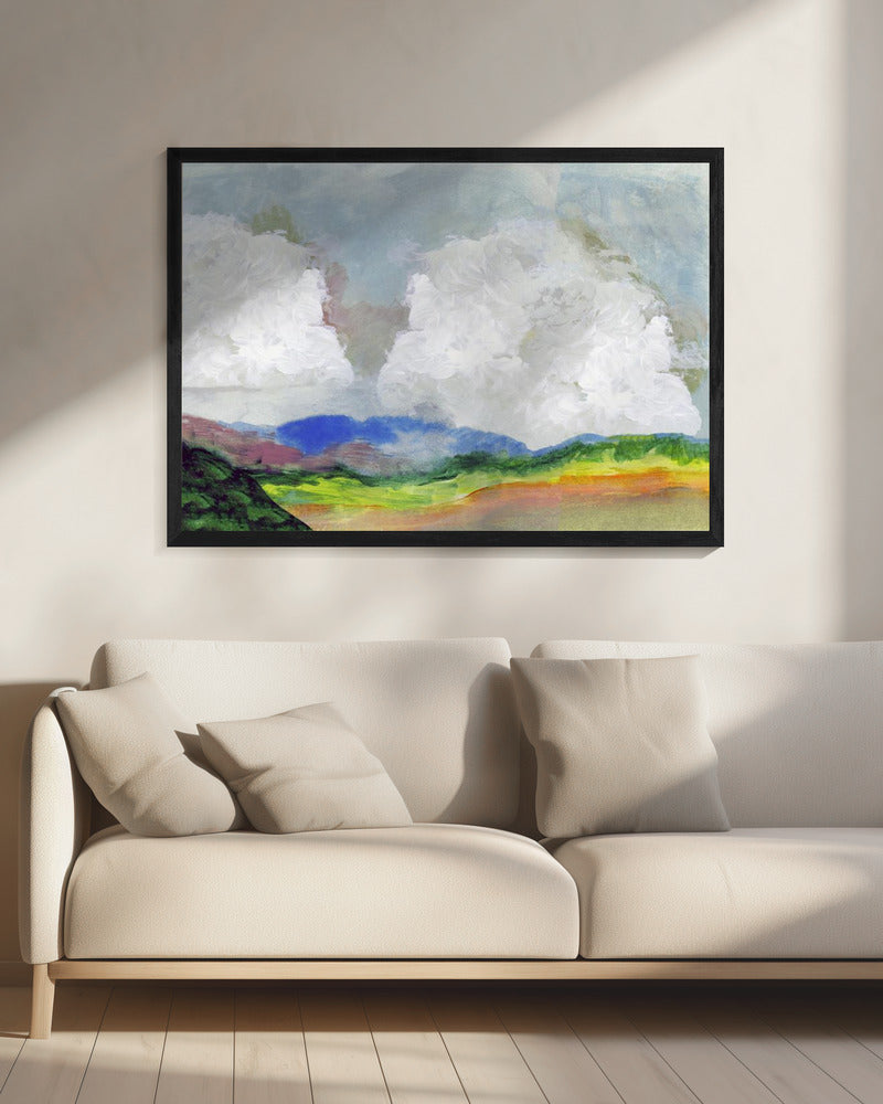 Big Clouds Landscape 2 | Canvas