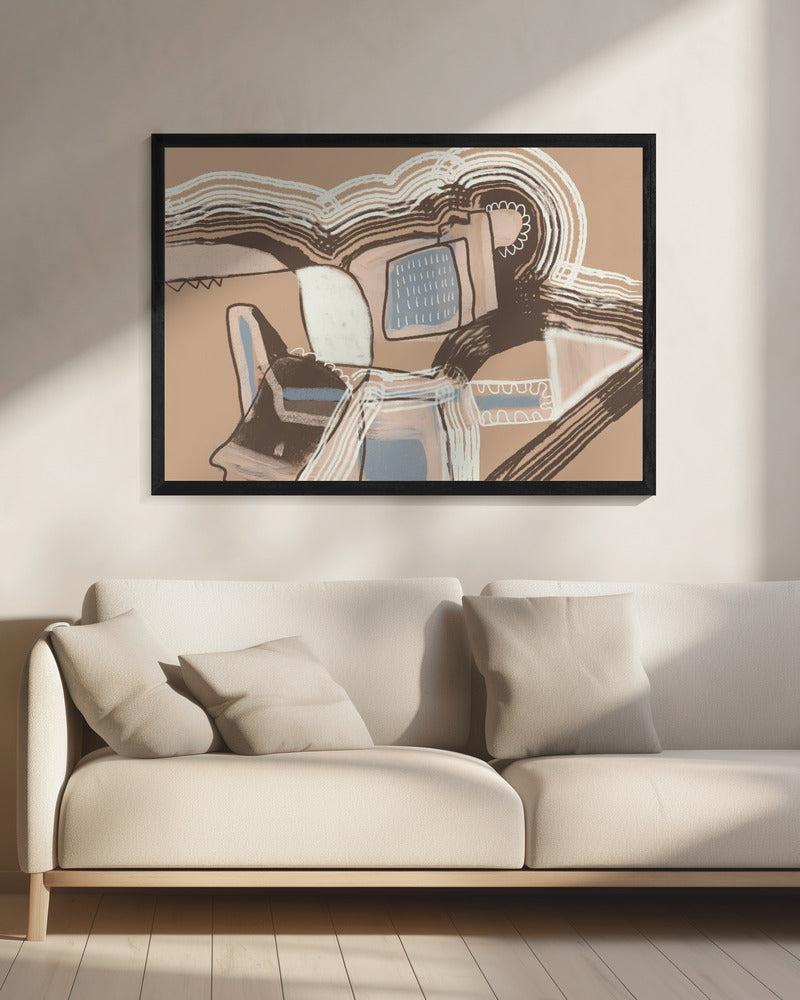 Road to Life Abstract | Canvas