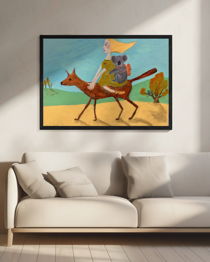 Off on an adventure. | Canvas