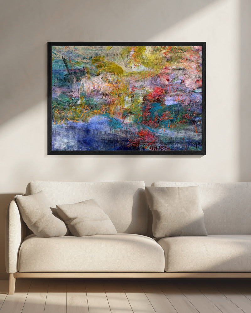 Expressionist inscription | Canvas