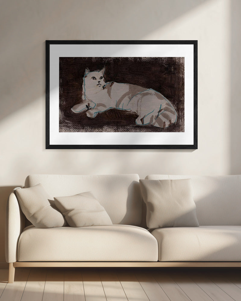 Purrfectly Mocha 2 | Canvas