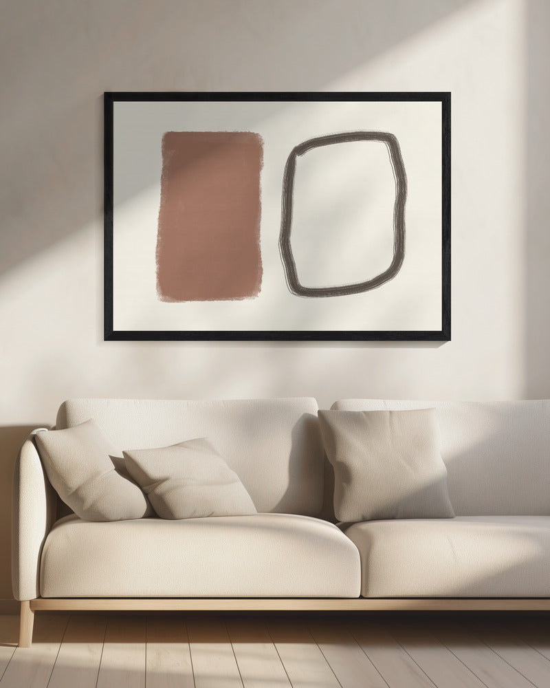 Shapes in Contrast | Canvas