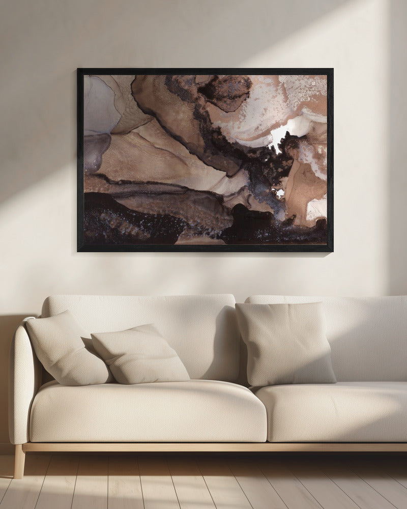 Earthly Tones Flow | Canvas