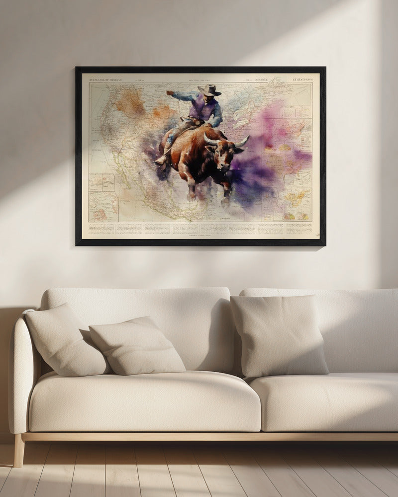 Bull Rider | Canvas