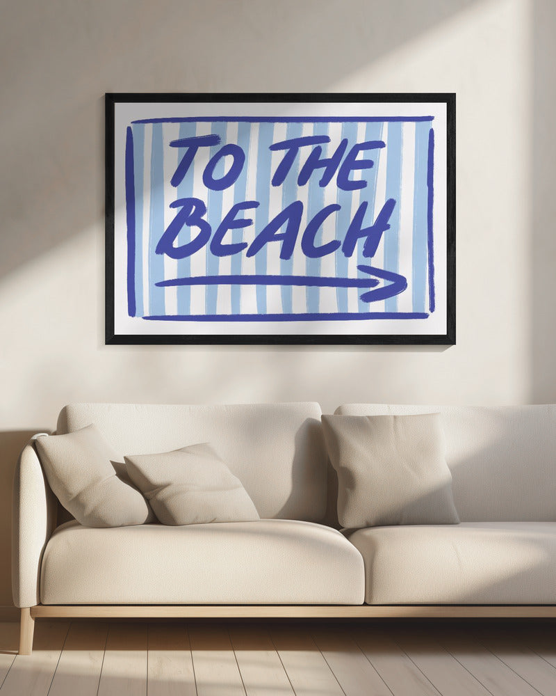 Beach Bound Signage | Canvas