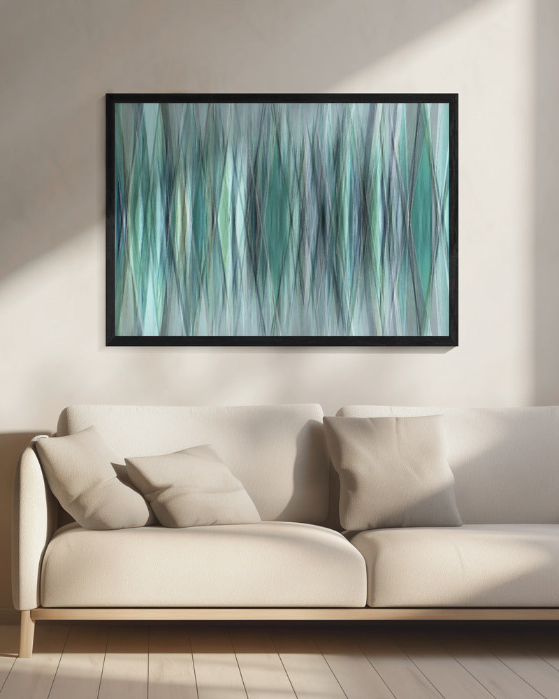 Emerald Waves | Canvas