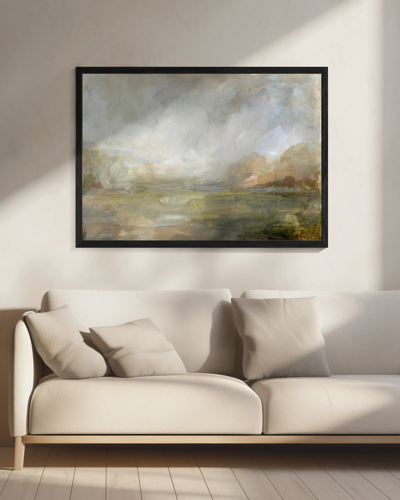Misty Morning Vista | Canvas
