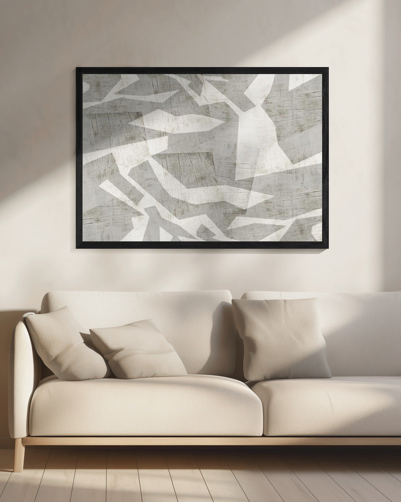Geometric Shapes In A Neutral Color Palette | Canvas