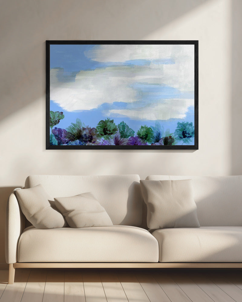 Whispering Wildflowers Sky | Canvas