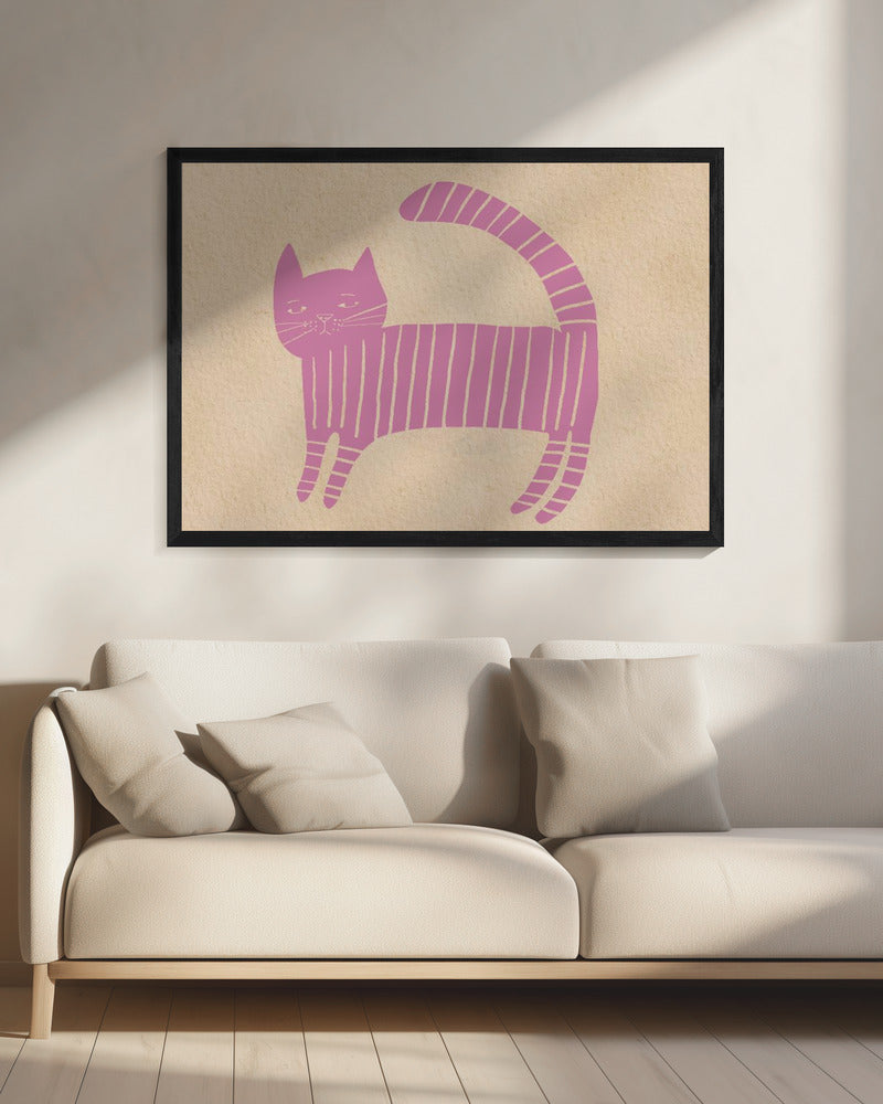 Pinkcat nursery | Canvas