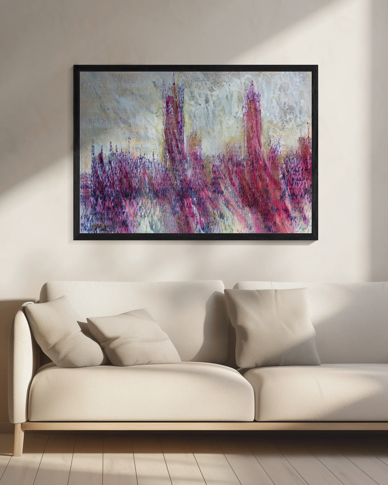 Vivid Cityscape | Canvas