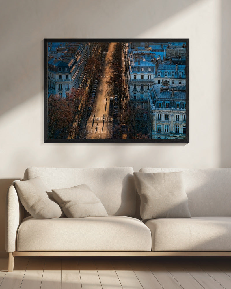 2 cyclists + 2 pedestrians | Canvas