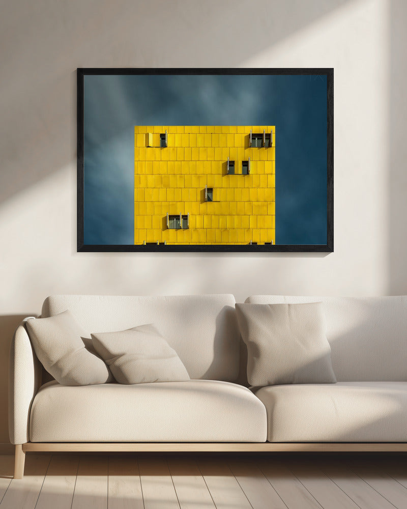Yellow and blue | Canvas