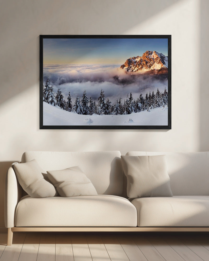Golden Peak | Canvas