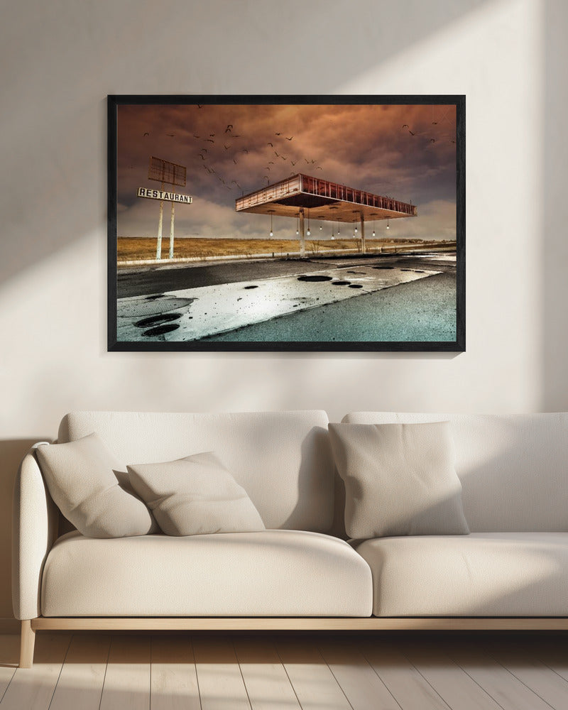 Gaz Bar Blues | Canvas