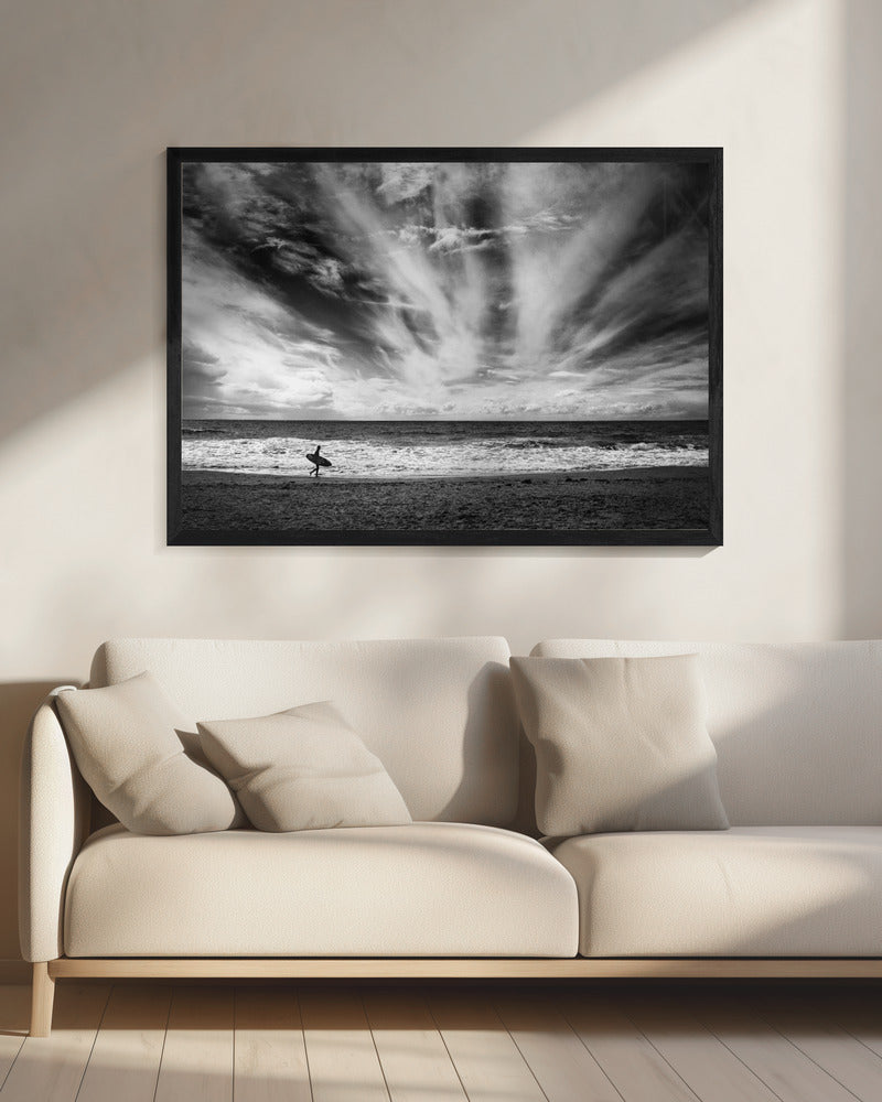 The loneliness of a surfer | Canvas