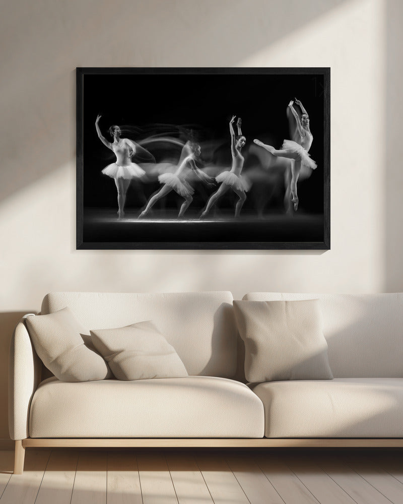 Balerina Art Wave | Canvas