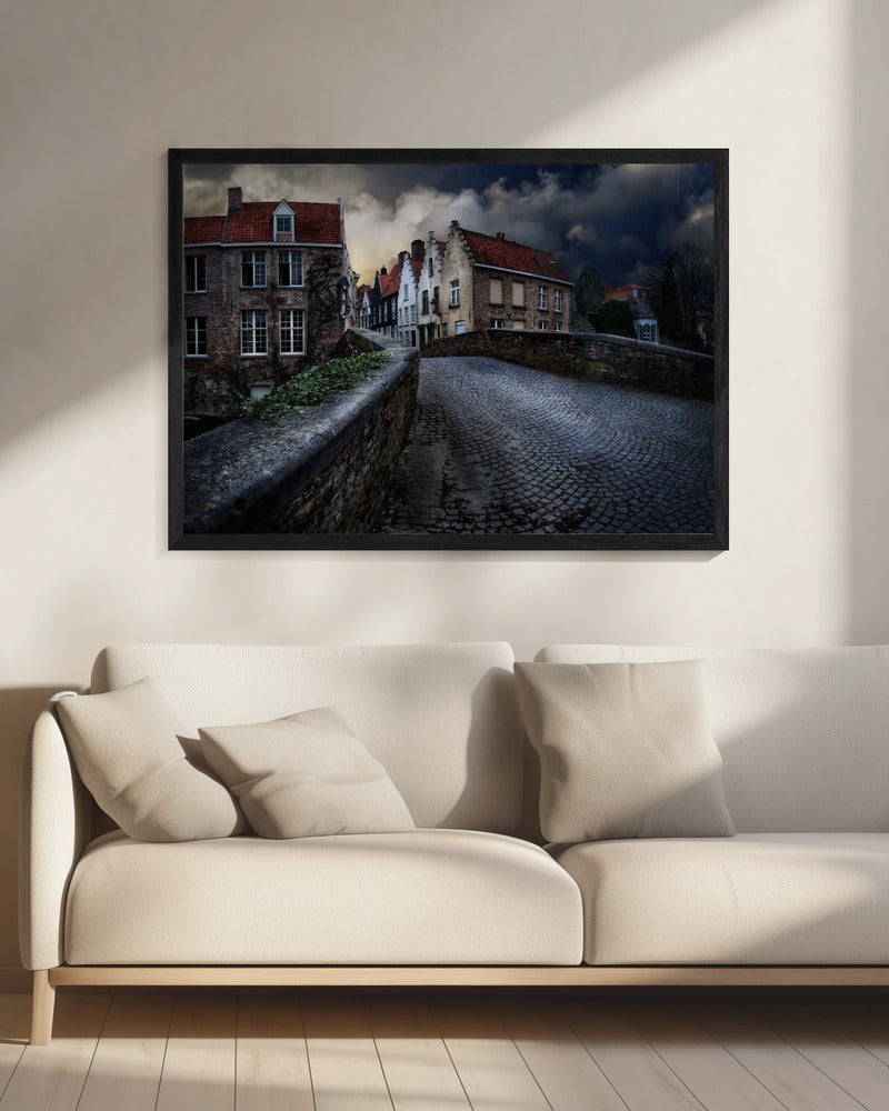 an evening in Bruges | Canvas