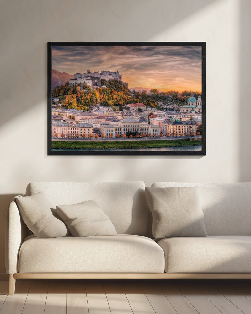 Salzburg in Fall Colors | Canvas