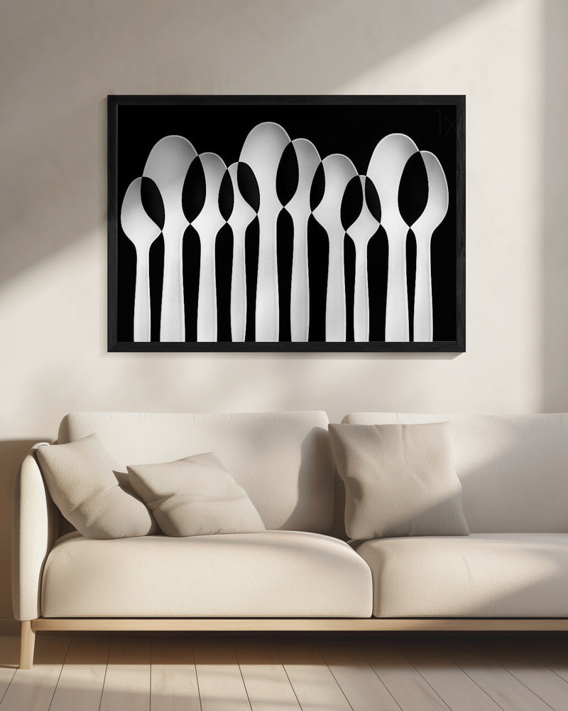 Spoons Abstract: Forest | Canvas