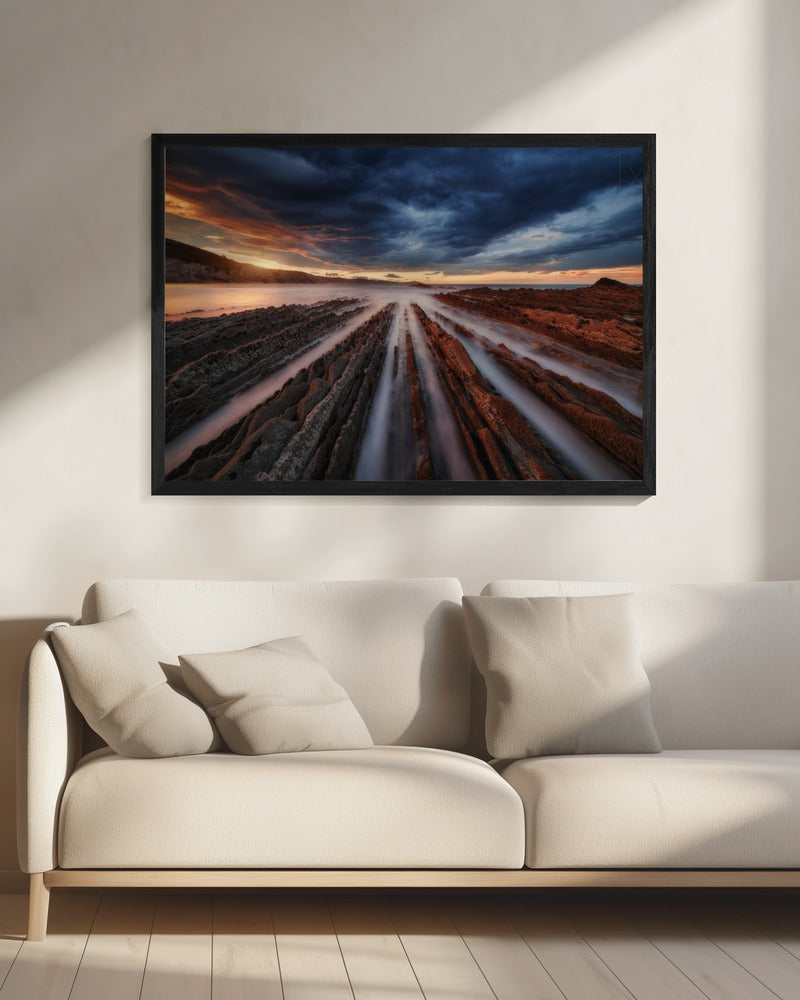 Zumaia Flysch 6 | Canvas