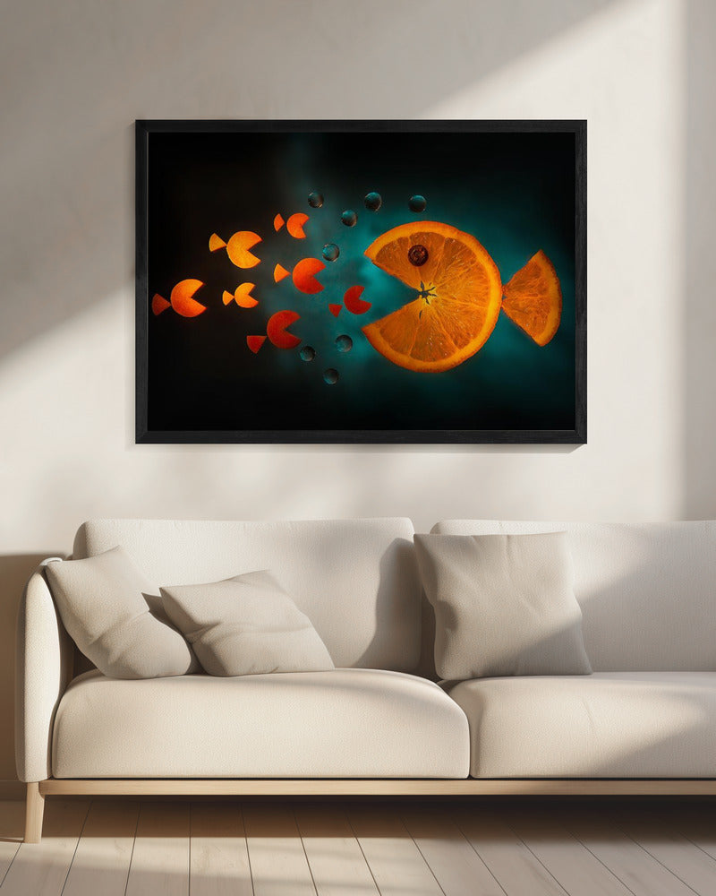 Orange fish | Canvas