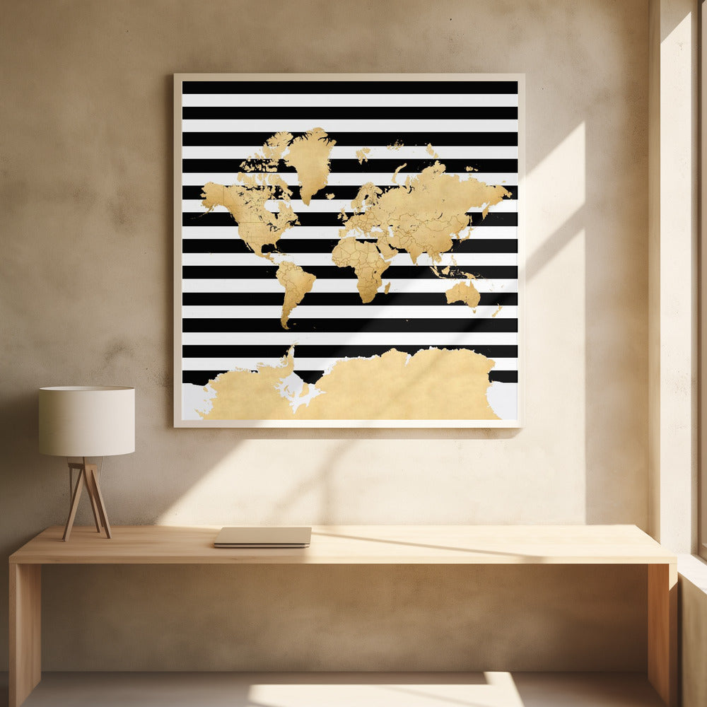 Harper world map | Poster