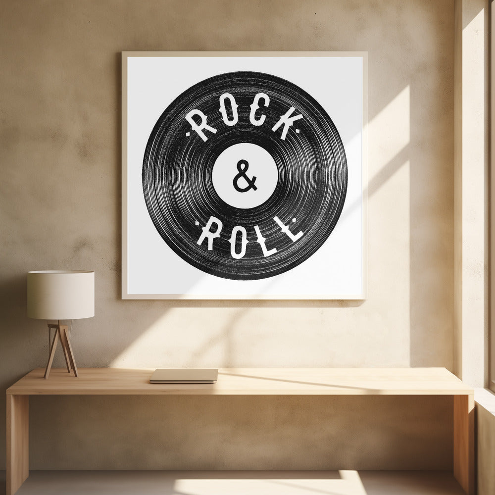 Rock Roll Print | Poster