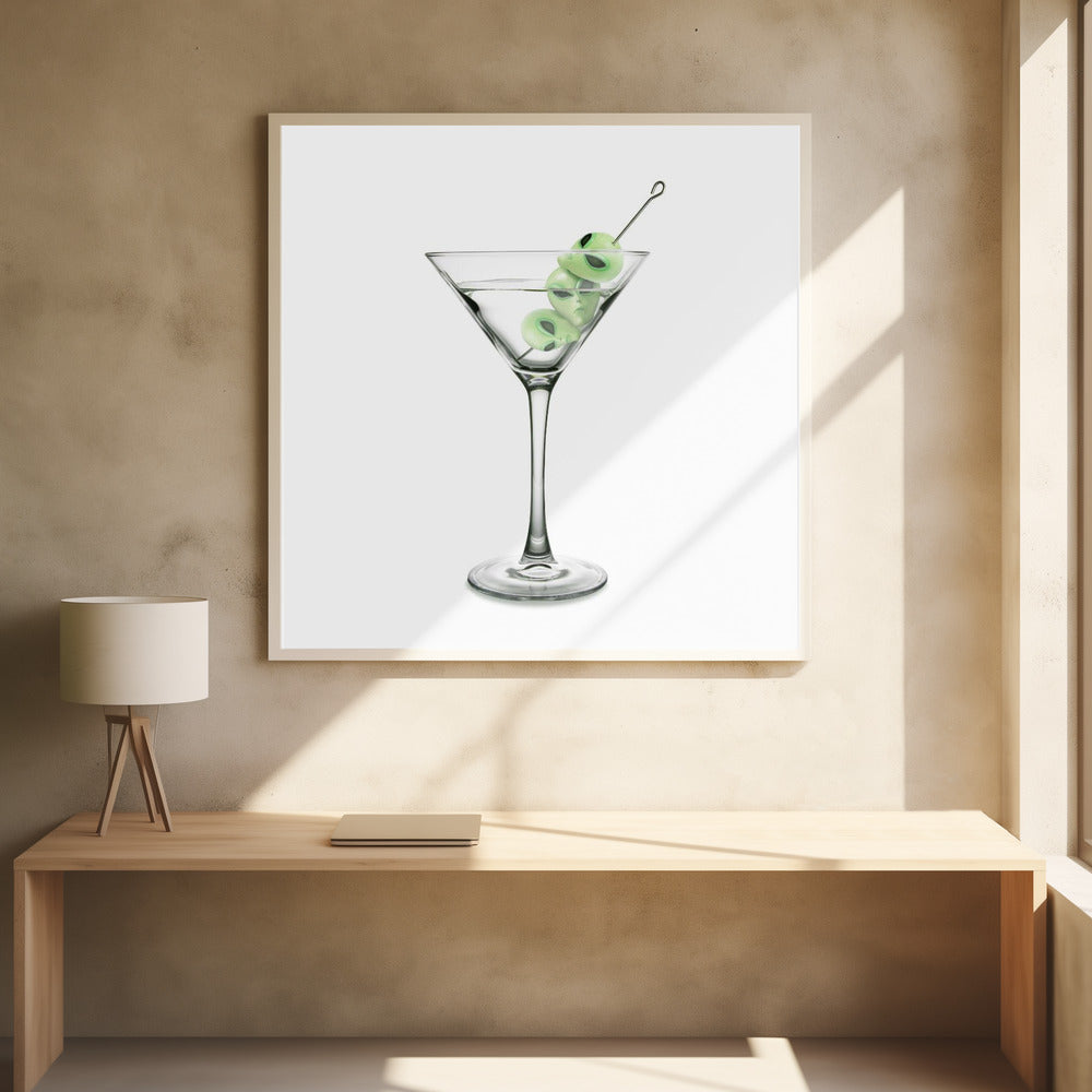 UFO Martini | Poster