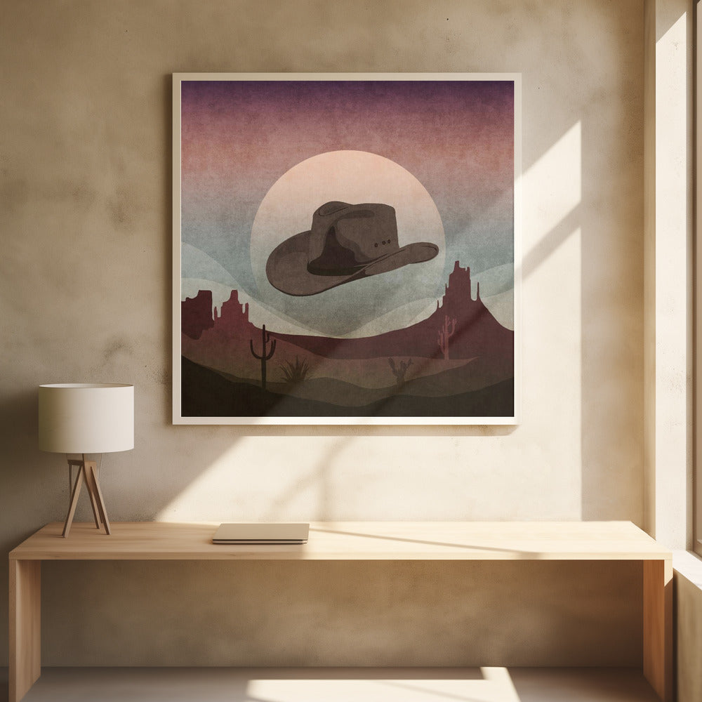 Desert Cowboy Dream | Poster