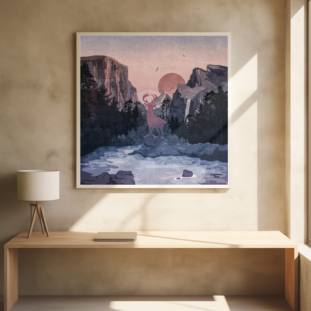 Majestic Dawn Vista | Poster