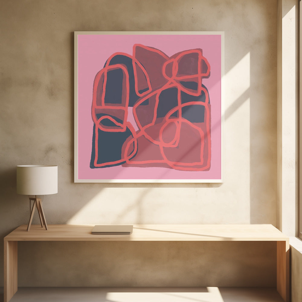 Pink Abstract | Poster