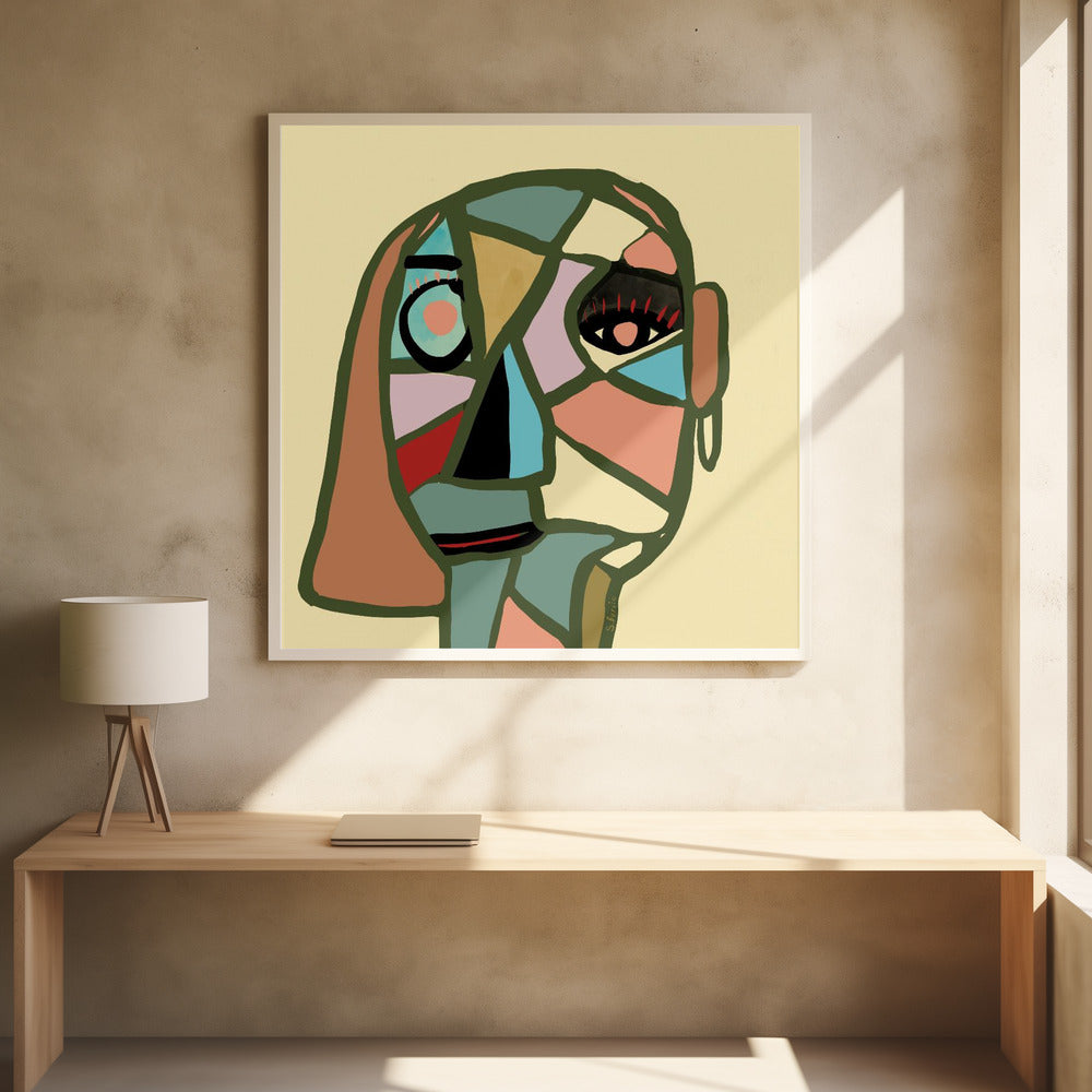 Abstract face | Poster
