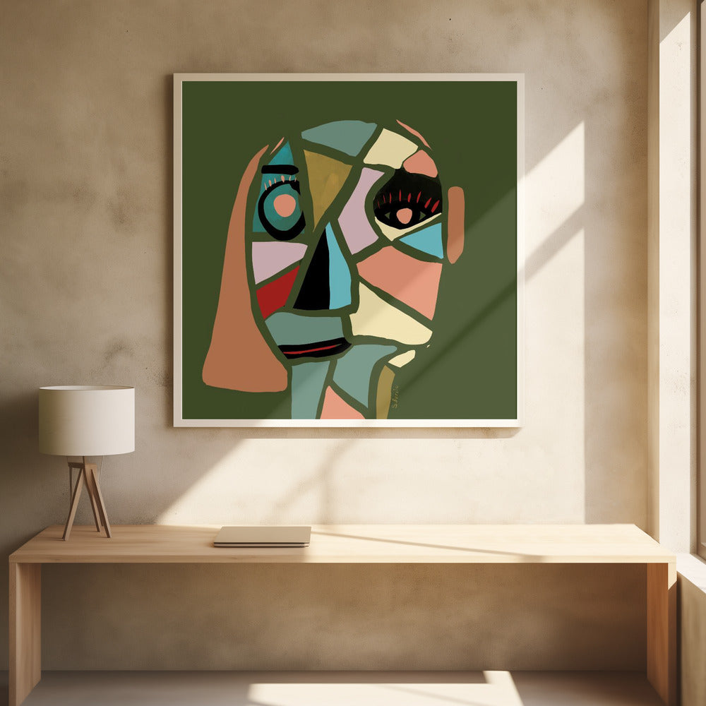 Abstract face | Poster