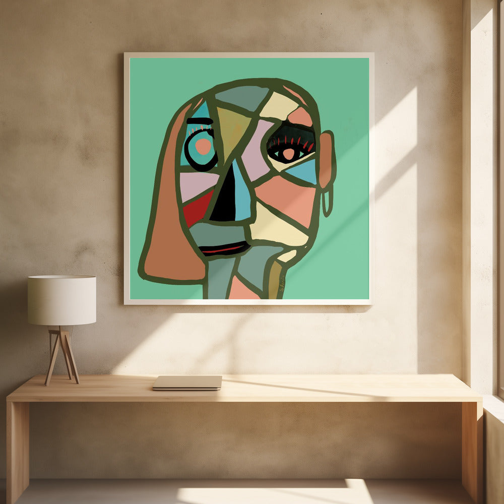 Abstract face | Poster