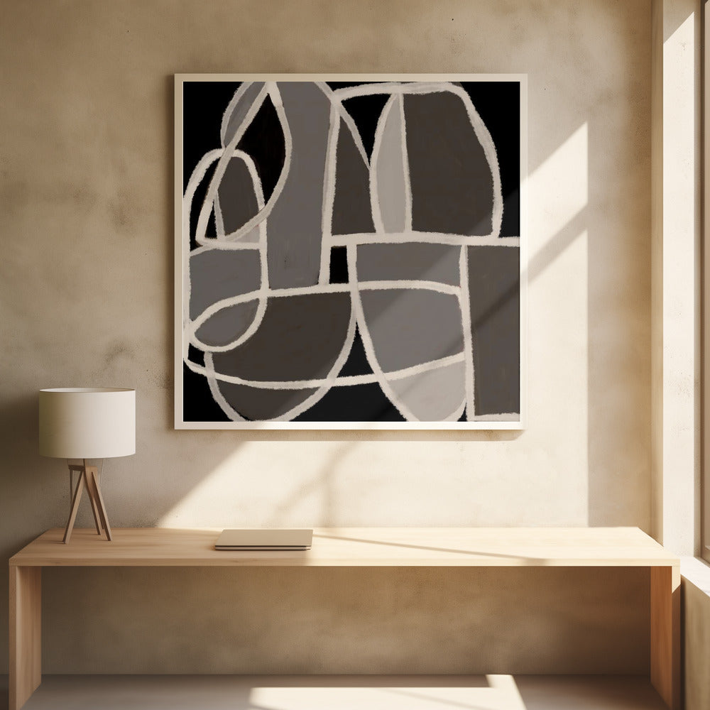 Black and white abstract | Poster