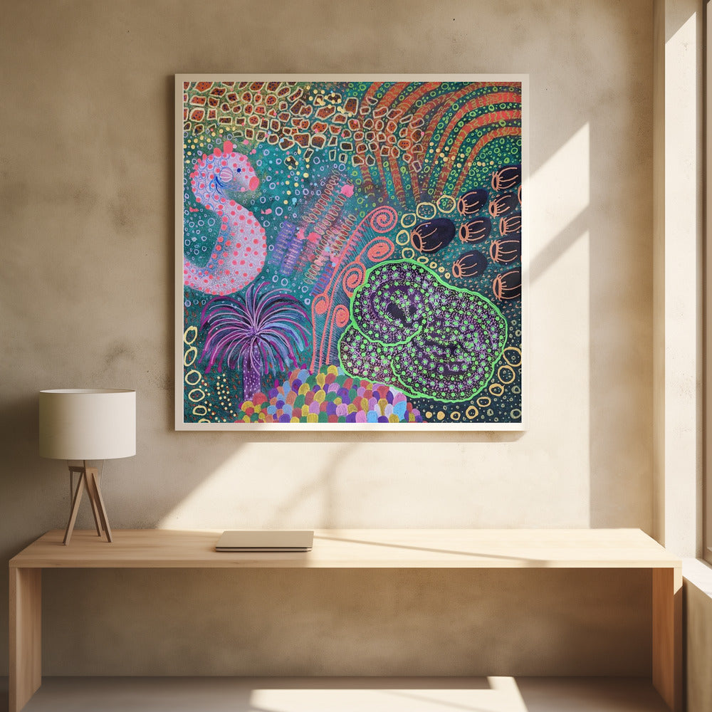 Seahorse In the Rainforest In the Sea 2 | Poster